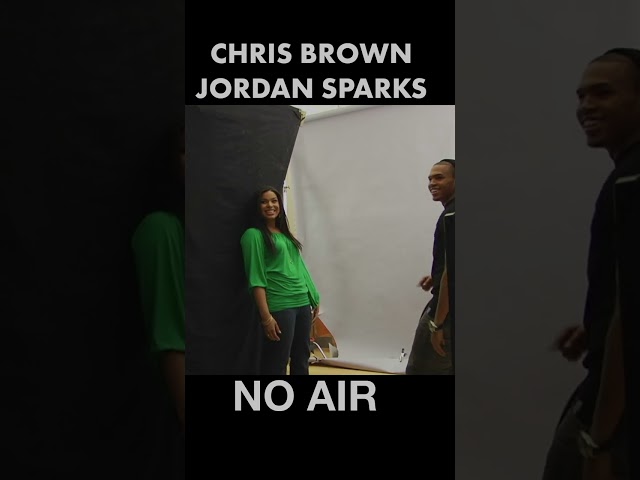 NO AIR  BTS by Chris Brown and Jordin Sparks #shorts