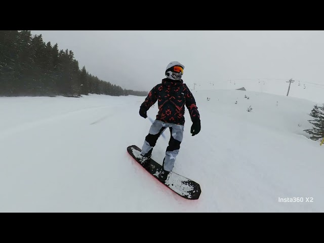 Combe red run Saint gervais