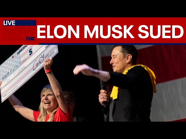 BREAKING: Elon Musk sued over GOP voter money giveaway | LiveNOW from FOX