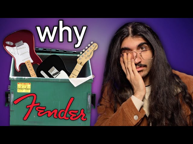 The New Fender Guitars Are A Joke