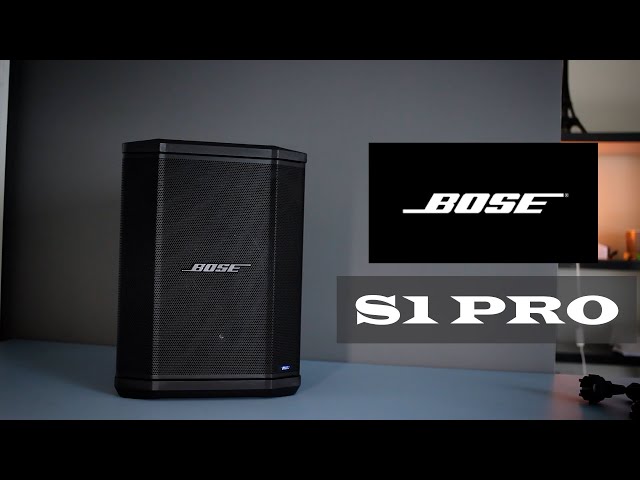 Bose S1 Pro Portable Bluetooth Speaker – Powerful Sound, All-in-One PA System