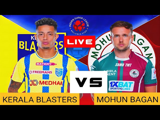 Kerala Blasters vs Mohun Bagan Live | ISL 2024/25 | Full Match Today | Efootball Simulation