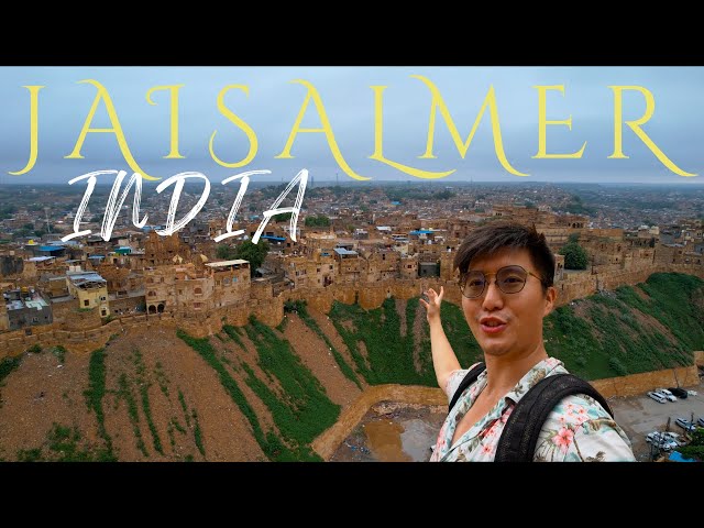 JAISALMER, INDIA 🇮🇳 - THE GOLDEN DESERT CITY! Fort + Bada Bagh + Jain Temple in Jaisalmer, India!