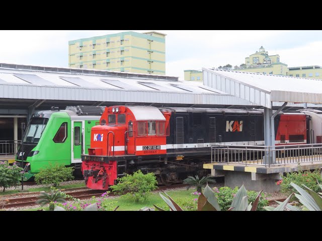 AKAN BERGANTI SERAGAM⁉️ LOKOMOTIF PREMAN KOBONG SUMATERA ! ADAPTASI LOKOMOTIF MERAH DI KOTA BANDUNG