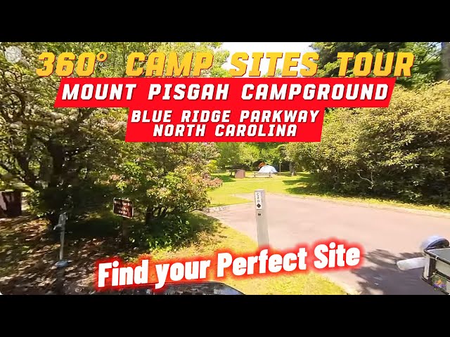 🔄 360° Virtual Tour 🚐 Mount Pisgah Campground 🏞️ Blue Ridge Parkway 📷 Canton, North Carolina 🌄