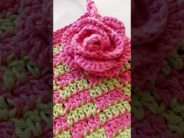 Bolsa de crochê #crochet #feitocomamor #bolsadecrochecomfiodemalha #croche #shortvideo #shorts