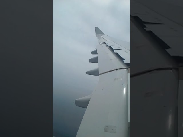 Saudi Flight Safely landing in Chennai International Airport