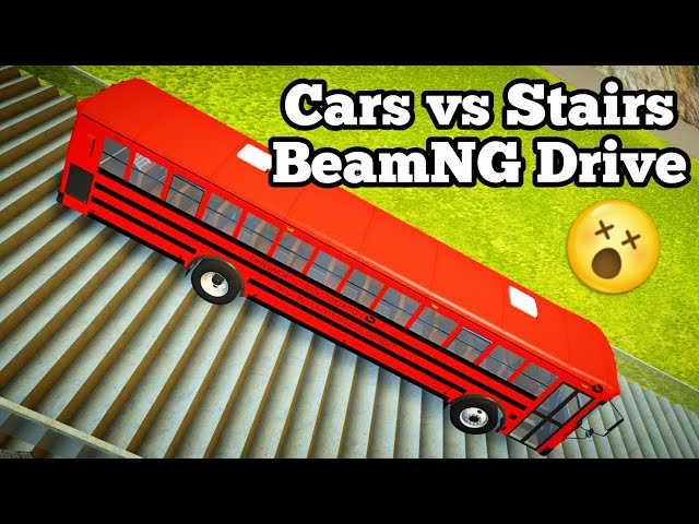 Cars vs Stairs | BeamNG.Drive