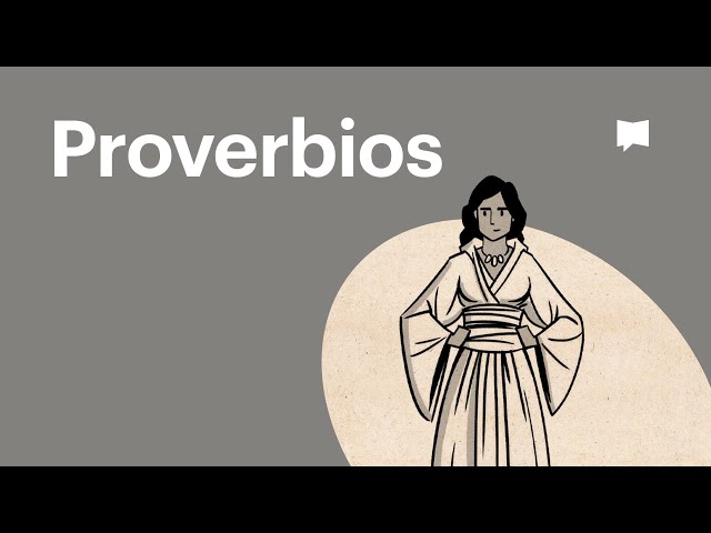 Resumen del libro de Proverbios: un panorama completo animado