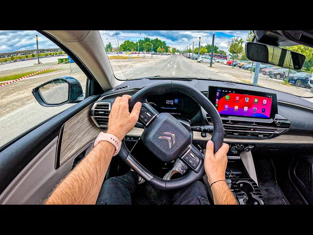 NEW Citroen C5 X 2024 | 1.6 Plug-In 225 hp | POV Test Drive