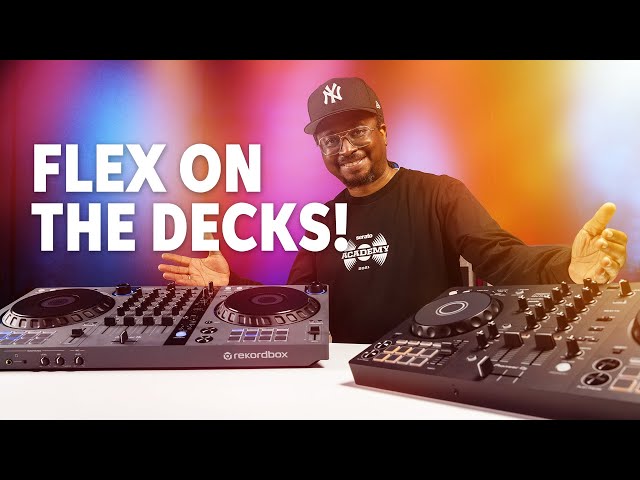 Pioneer DJ DDJ-FLX4 and DDJ-FLX6GT DJ Controllers Demo