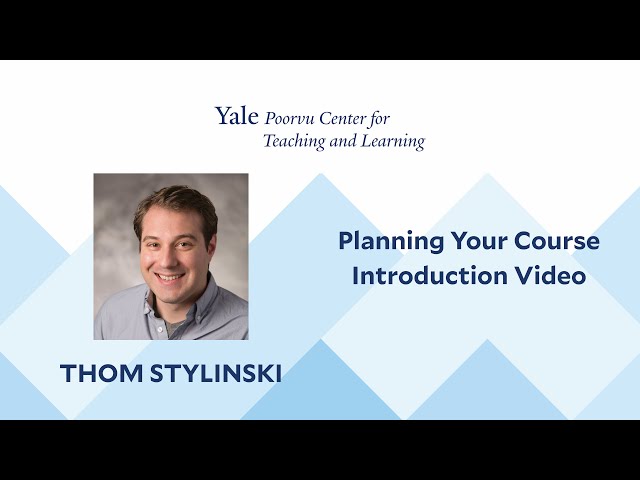 Planning Your Course Trailer