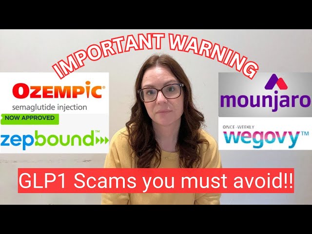 🛑IMPORTANT🛑 Dangerous GLP1 scams are getting BAD!! (A warning)