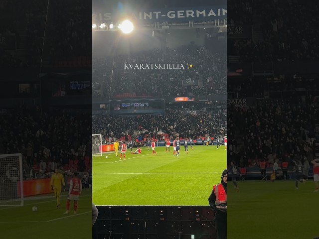 Kvaratskhelia Debut PSG 🔥 #kvaratskhelia #psg #footballedits #parissaintgermain #fyp #viralvideo