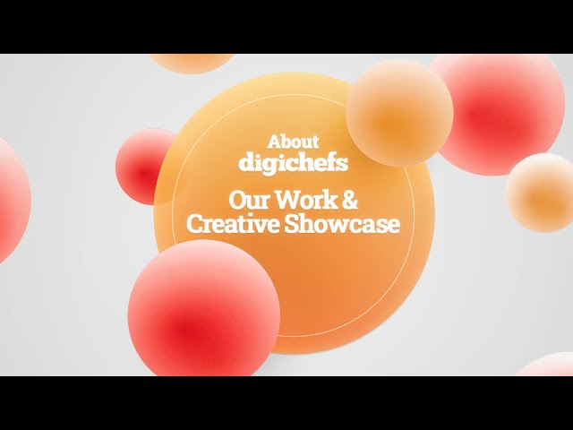 Showreel: DigiChefs - Digital First Creative Agency