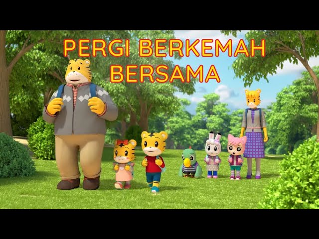 Pergi Berkemah Bersama | Kartun Anak Bahasa Indonesia | Shimajiro Bahasa Indonesia