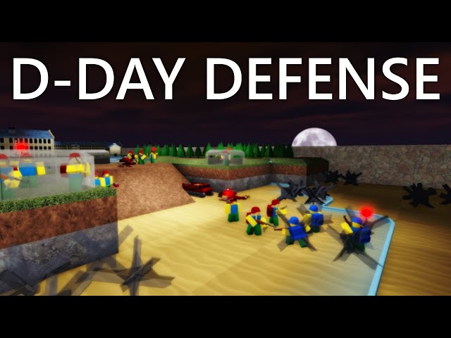 D DAY DEFENSE in Roblox Noobs in Combat