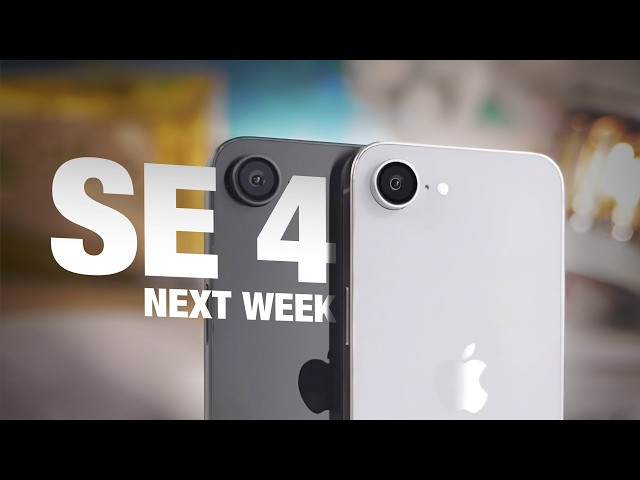 iPhone SE 4 Coming Next Week!