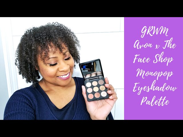 #GRWM My First Time Using Avons Monopop Eyeshadow Palette