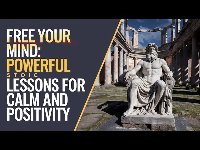 Free Your Mind Powerful Stoic Lessons for Calm and Positivity | Stoicism