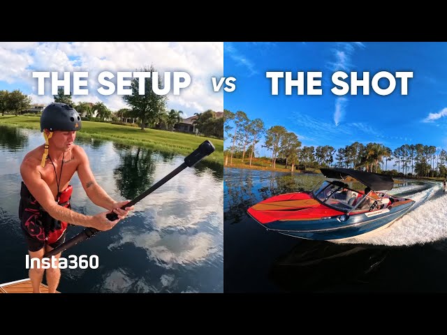 This is the secret to INSANE shots on the water with Insta360 X4