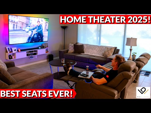 HOW TO BUILD A HOME THEATER IN 2025! AMAZON 12-HOUR CHALLENGE!