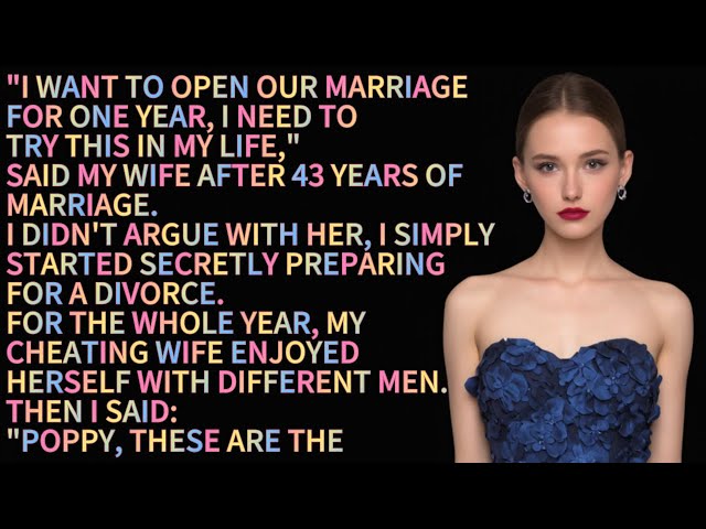 I want to open our marriage for one year, I need to try this in my life, said my wife after 43