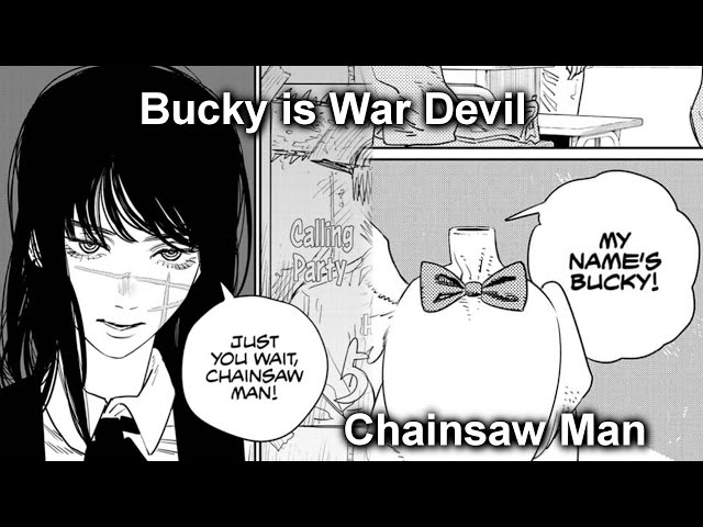 Bucky is the war Devil and not the Chicken Devil | Chainsaw Man Part 2 Theory