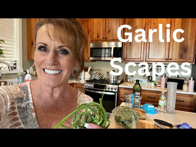 The Best Garlic Scape Pesto