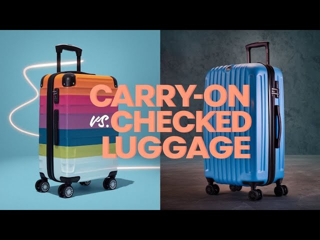 Carry-On vs. Checked Luggage: Which One is Best for Your Next Trip?