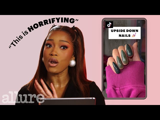 Keke Palmer Reacts to TikTok Trends | Allure