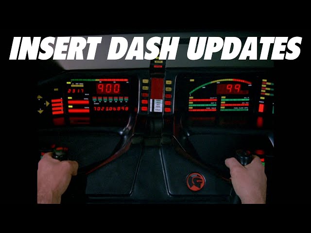 Knight Rider KITT Insert Dash Revisited - Next Steps & Help Needed on the Electronics!