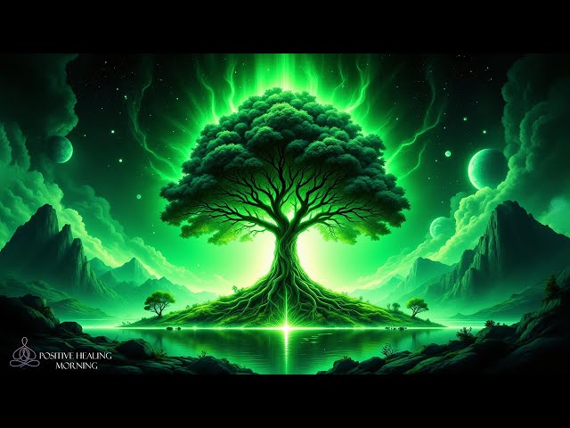 Good Energy | Tree Of Life + 7 Chakras Solfeggio Frequencies | Aura Cleansing & Attract Miracles