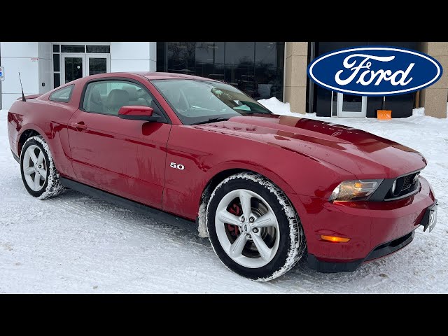 2011 Ford Mustang GT Coupe 5.0L V8 in Red Candy Metallic Walk-Around *LOW KMs, NO ACCIDENTS*