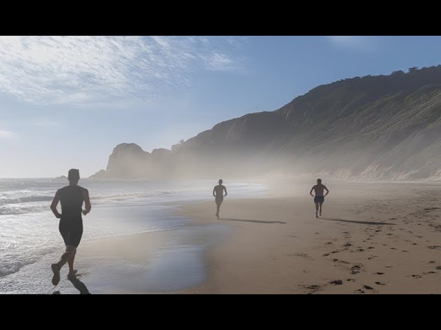 🌊Virtual Beach Run in Santa Barbara | Scenic Coastal Running Experience - Feb. 19, 2025