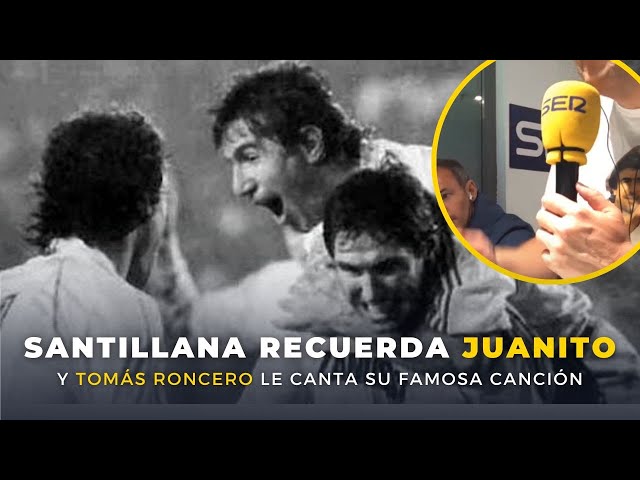 Santillana recuerda al gran JUANITO en Carrusel... ¡Y TOMÁS RONCERO CANTANDO LA CANCIÓN DE AMBOS!