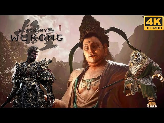 BLACK MYTH WUKONG- TIGER VANGUARD, FUBAN & YELLOW WIND SAGE BOSSES HINDI  (4k 60fps )