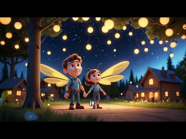 Sparkle the Firefly's Bright Adventure #firefly #kindness #adventure #village #light