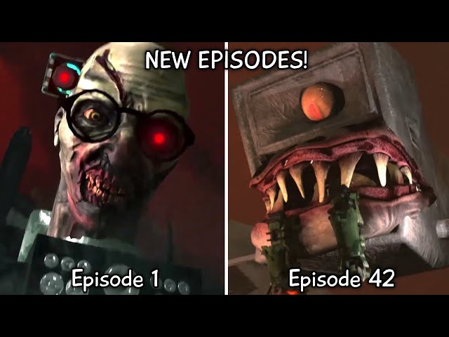 Skibidi Toilet Zombie Universe 1 - 42 All Episodes (60 FPS REMASTERED) Titan Cameraman (Episode 45?)