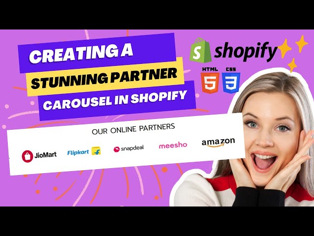 Creating a Stunning Partner Carousel or Logo Swiper | Web Development Tutorial in Shopify