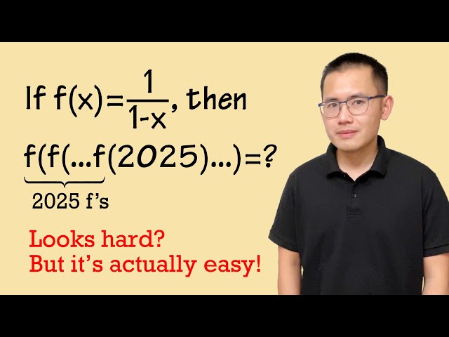 A strategy of solving a "hard-looking" math question