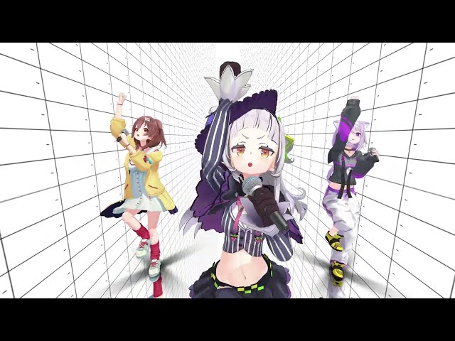 【VR180】Dream Fighter おかゆころねシオン 固定カメラ【Hololive MMD 8K】 M injected