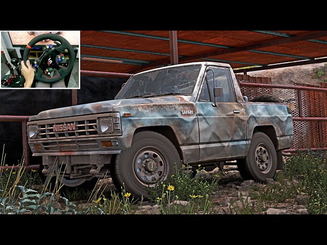 Rebuilding Nissan Safari Turbo - Forza Horizon 5 | Simagic Alpha Ultimate Gameplay