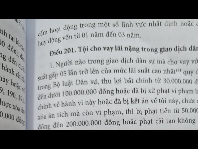 CHO VAY LÃI BAO NHIÊU LÀ VI PHẠM ?| Triệu Quang Hùng CFO