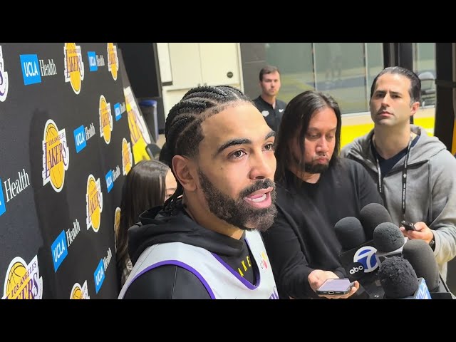 Lakers Guard Gabe Vincent Discusses Being Voted Vice President Of NBPA