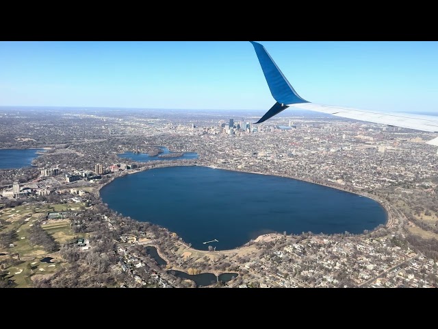 Landing at Minneapolis (MSP) 6th April 2024