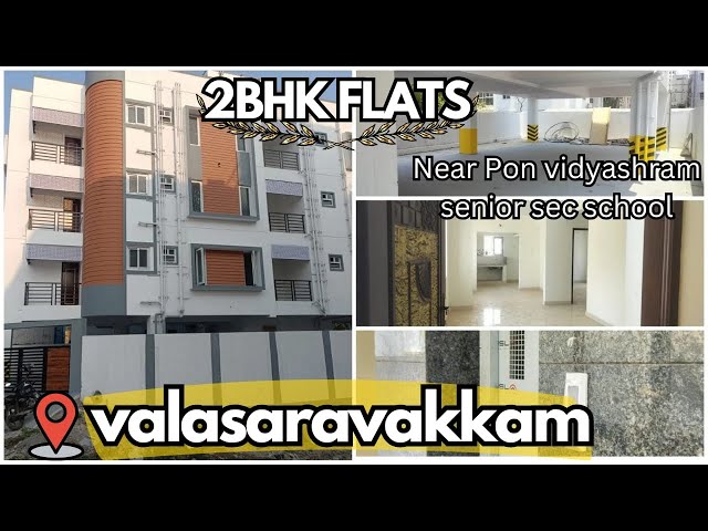 New 2BHK Flat for sale in Valasaravakkam💥Chennai🔥 Ready to move🔥