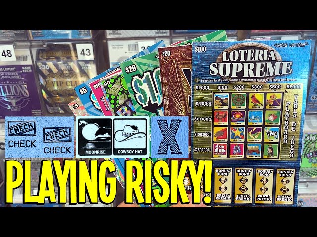 PLAYING RISKY and WINNING! $250 TEXAS LOTTERY Scratch Offs