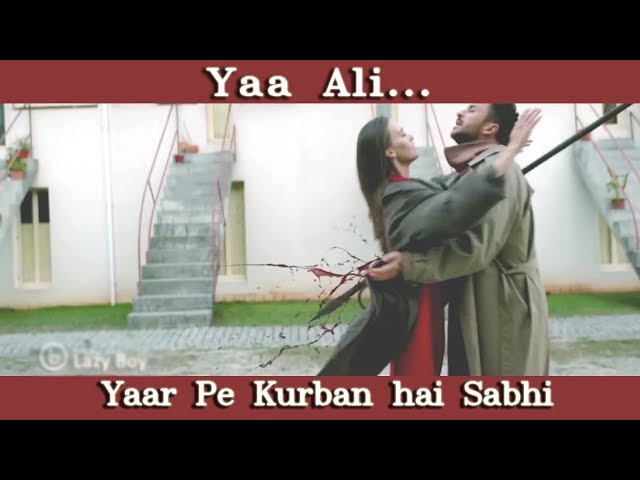 Ya Ali Remix Full Video Song Whatsapp Status,Gangster A Love Story,Heart Touching Love Song|Lazy Boy