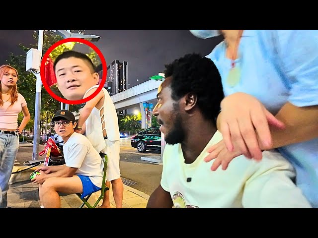 BLACKMAN SHOCKS CHINESE LOCALS WITH FLUENT CHINESE DURING INTENSE STREET MASSAGE– INSANE REACTIONS!